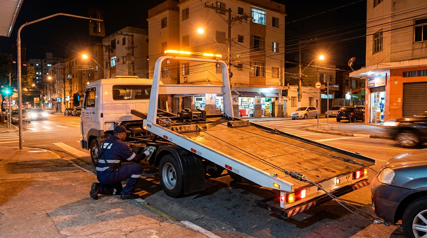 Guincho 24h profissional no Passo D'Areia, Porto Alegre‑RS