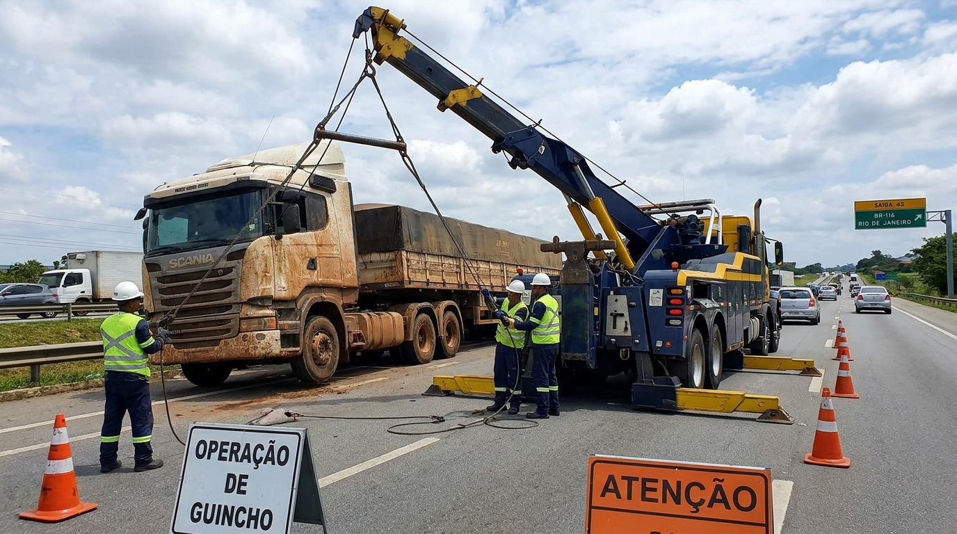 Reboque de Caminhão Baú em Porto Alegre‑RS