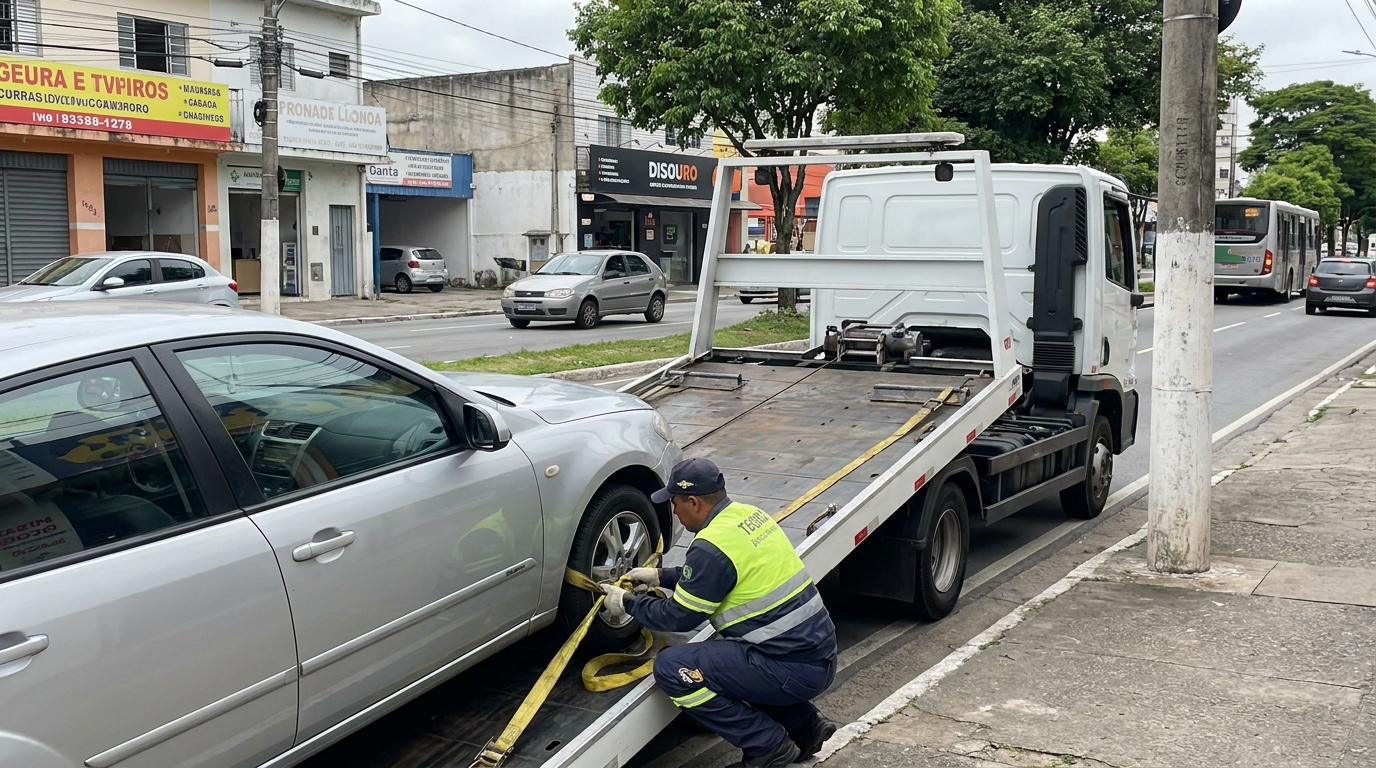 Transporte de Automóvel na Cascata, Porto Alegre‑RS